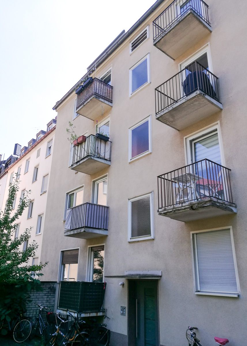 Balkonanlage vorher